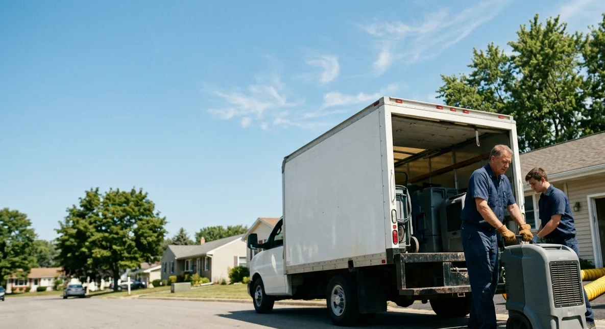 Water Damage Cleanup in Woodward, IA near me